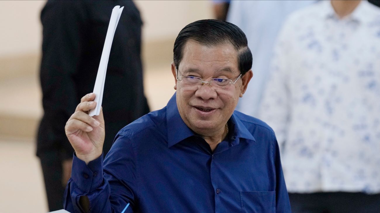 ကမ္ဘောဒီးယား အာဏာရပါတီက အထက်လွှတ်တော်ရွေးကောက်ပွဲတွင် အနိုင်ရ