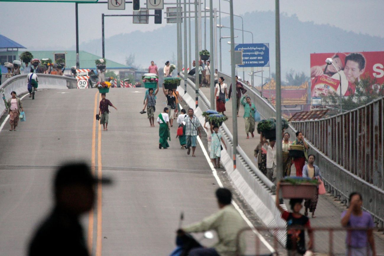 Thailand tightens Myanmar nationals who come to Maesot with border pass